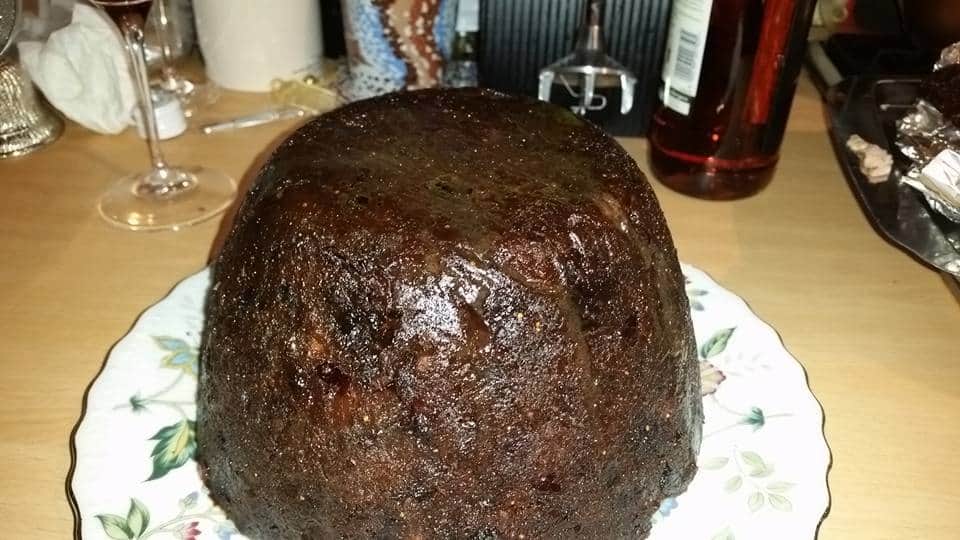 Vanessa and Gill's Instant Pot Pressure Cooker Christmas Pudding - a traditional British Christmas Pudding served on Christmas Day