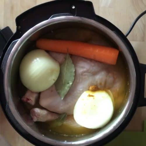 Instant Pot Whole Chicken Stock