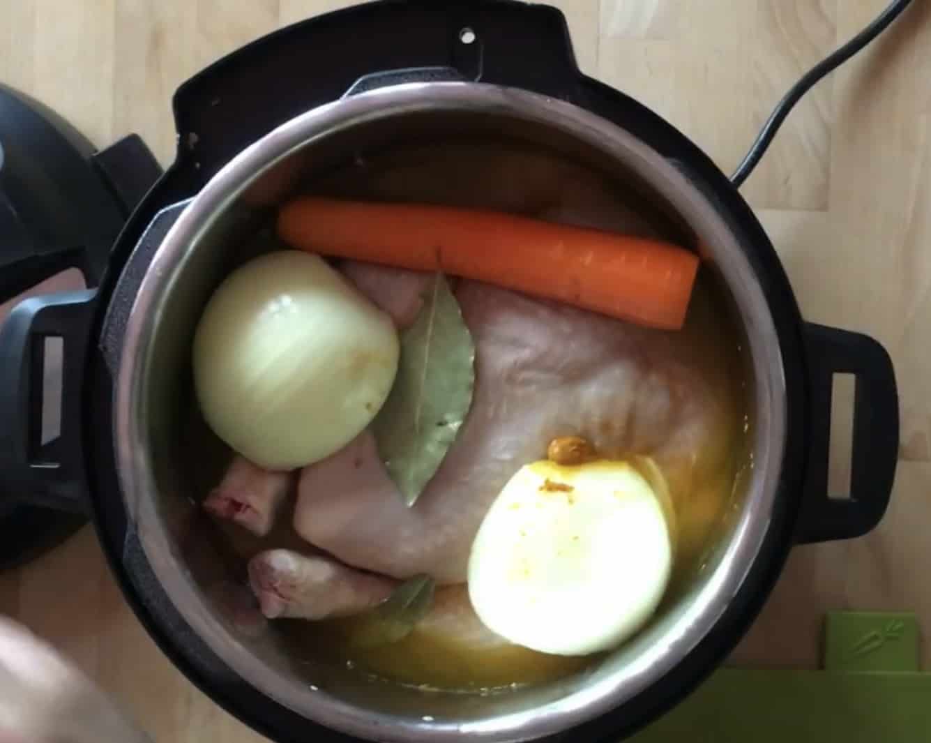 Instant Pot Whole Chicken Stock