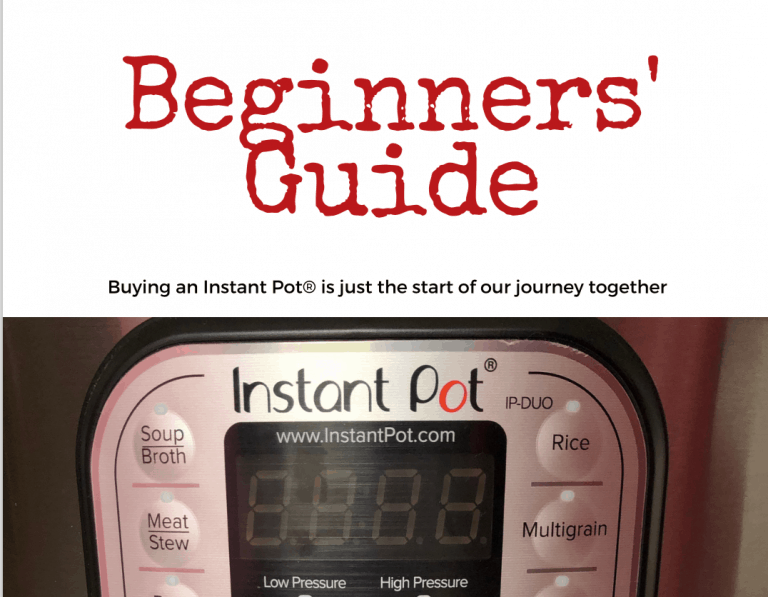 The Instant Pot UK Beginners' Guide The best source to learn to use and make the most of your
