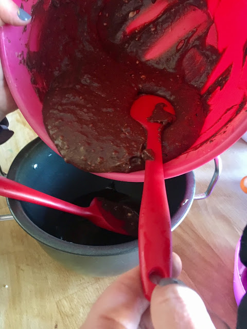 Instant Pot Gooey Chocolate Pudding recipe by Feisty Tapas