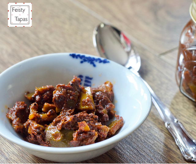 Perfect Christmas Makes with or without your Thermomix or Instant Pot - Feisty Tapas Quick Lime PIckle