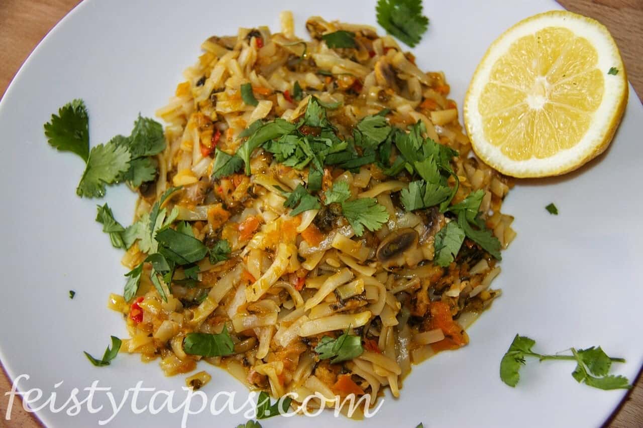 Thermomix noodle stir-fry recipe