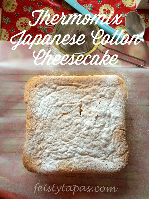 Thermomix Japanese Cotton Cheesecake