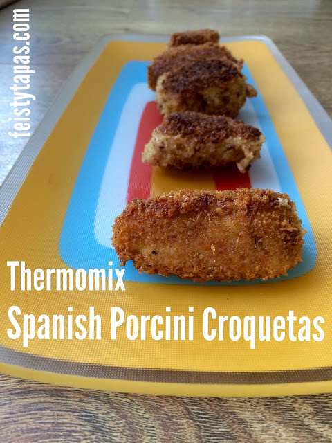 Thermomix Porcini croquetas