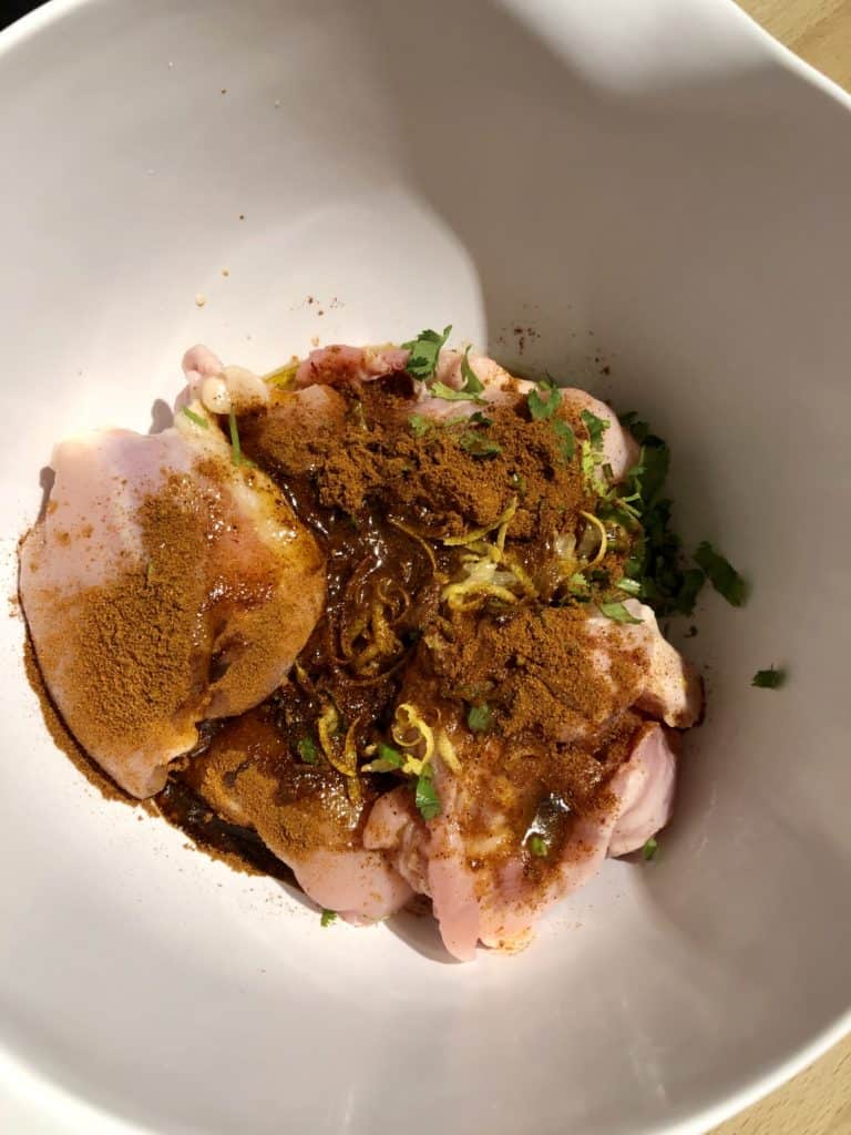 Instant Pot Baharat Chicken recipe by Feisty Tapas - step 1