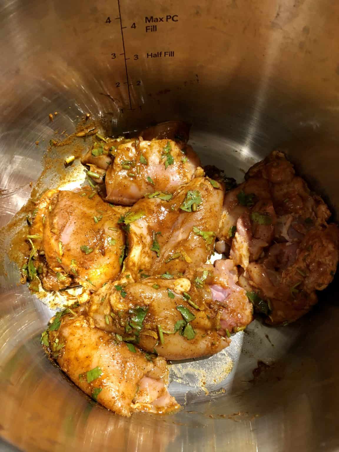 Instant Pot Baharat Chicken Feisty Tapas