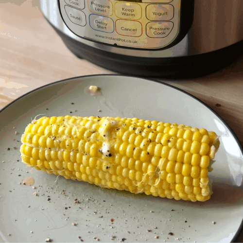 Instant Pot Corn on the Cob method by Feisty Tapas