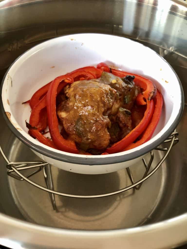 Dish reheated in Instant Pot Duo Crisp