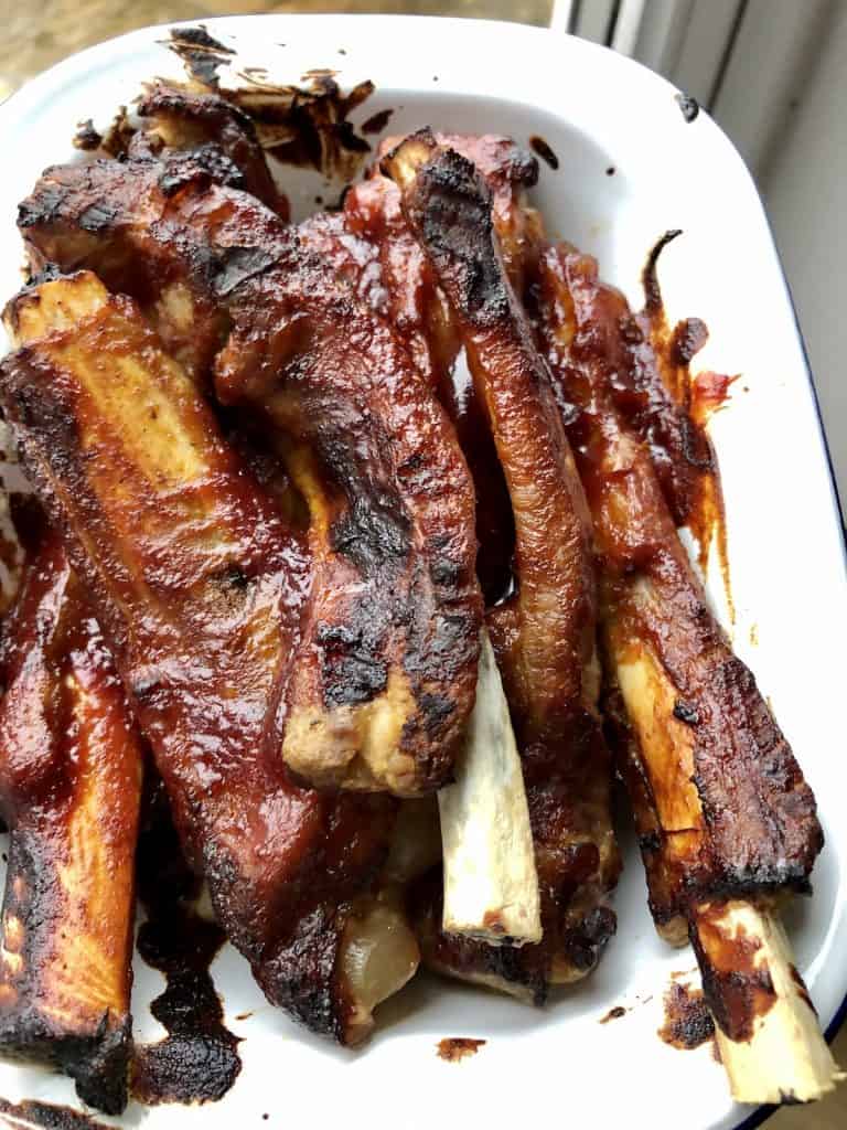 Instant Pot BBQ Ribs with Duo Crisp Air Fryer lid instructions