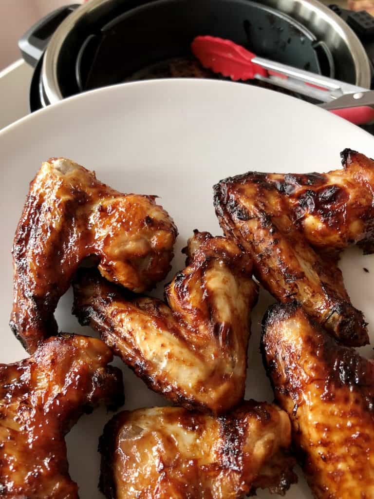 The Crispiest Instant Pot Air Fryer Lid Chicken Wings Recipe 