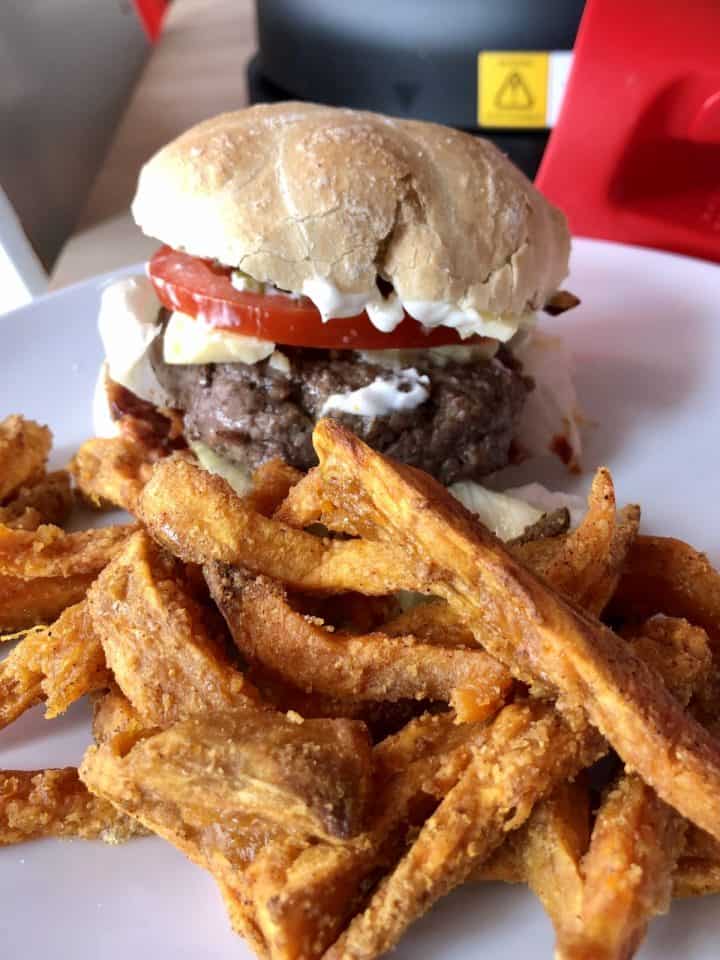 Instant Pot Duo Crisp Sweet Potato Fries Feisty Tapas