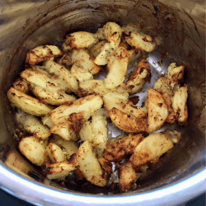 Instant Pot Roast Greek Potatoes