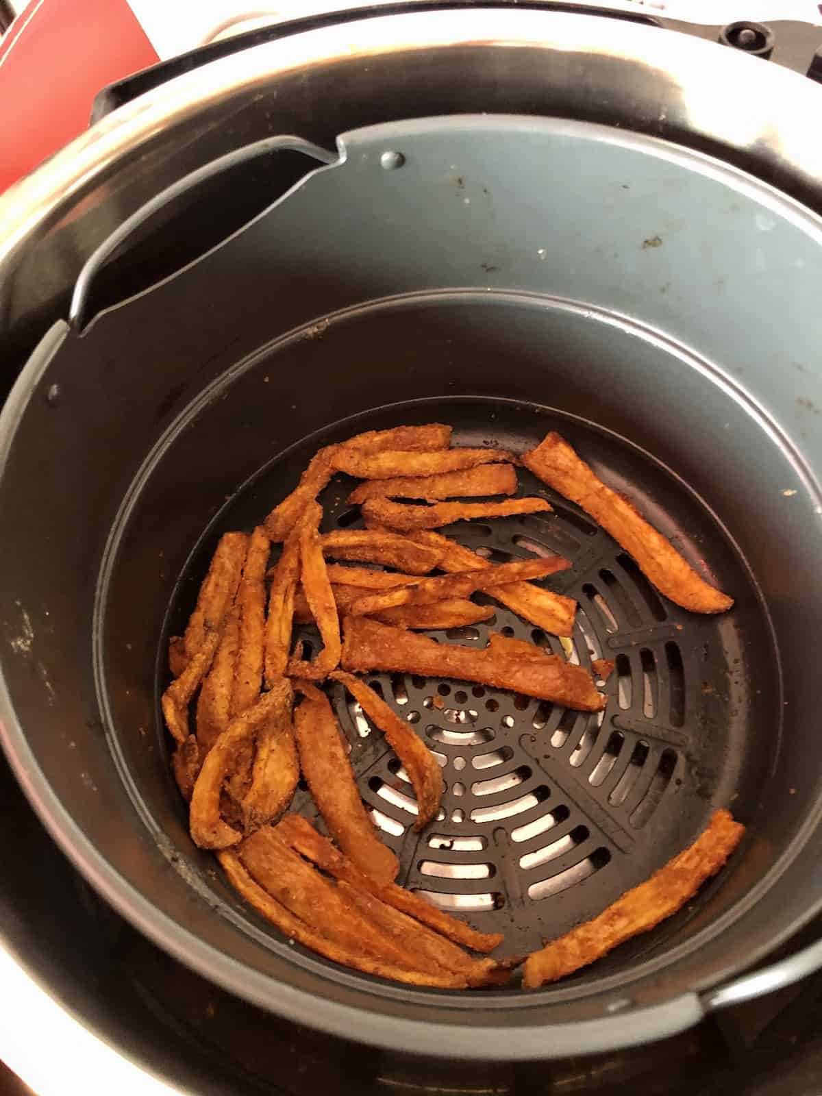 Instant Pot Duo Crisp Sweet Potato Fries Feisty Tapas