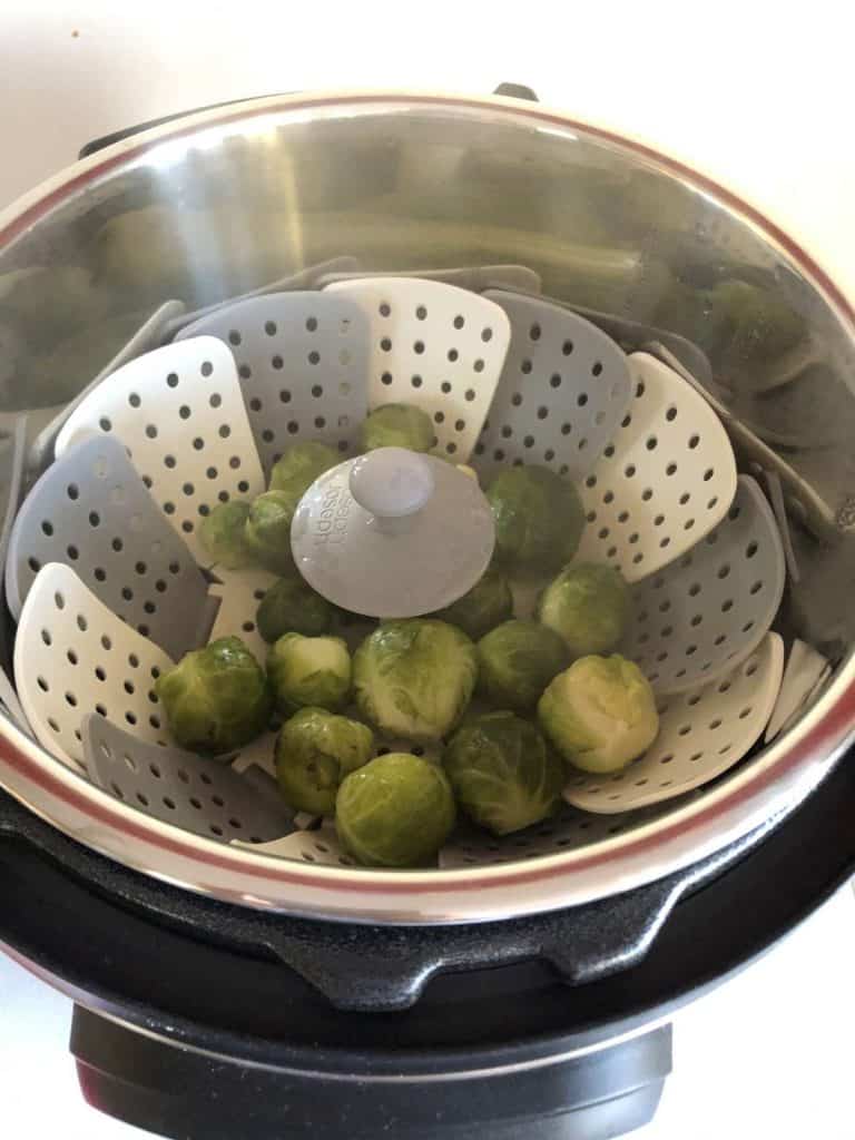 Brussels Sprouts - right after pressure cooking
