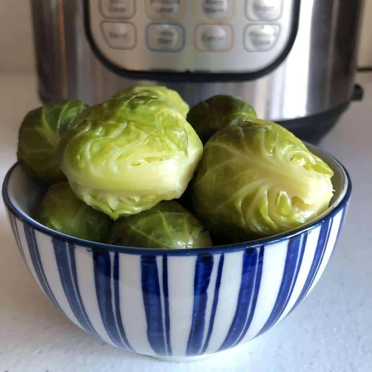 How to Pressure Cook Brussels Sprouts