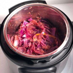 How to pressure cook Red Cabbage (with Instant Pot Instructions)