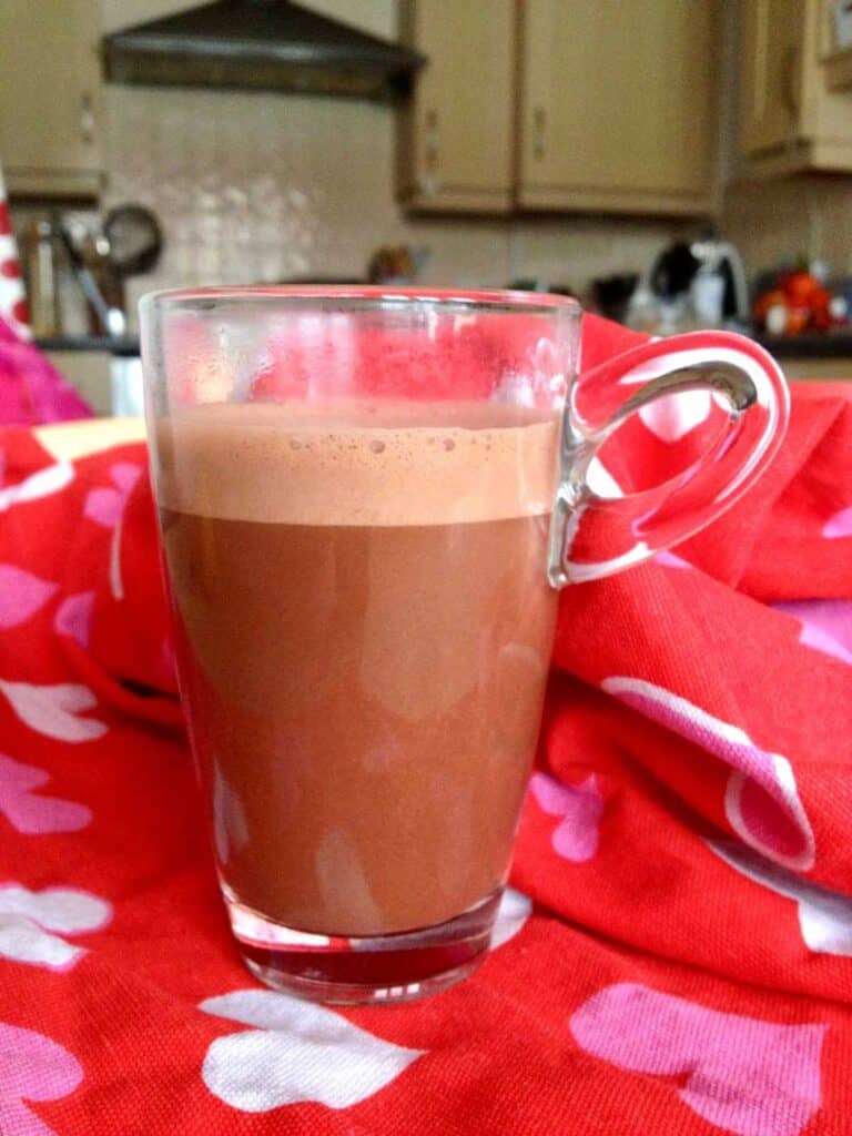 Thermomix Spiced Hot Chocolate with Oat Milk