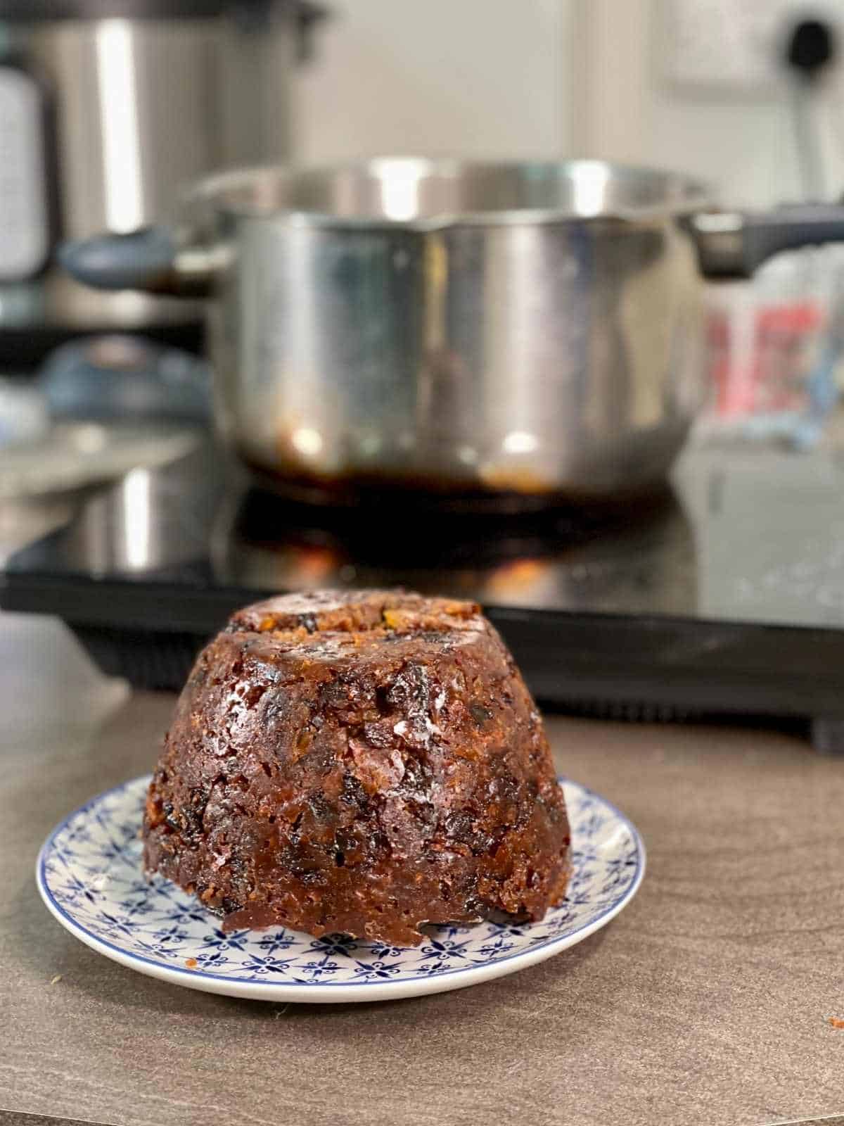 Pressure Cooker Christmas Pudding Feisty Tapas and Catherine Phipps